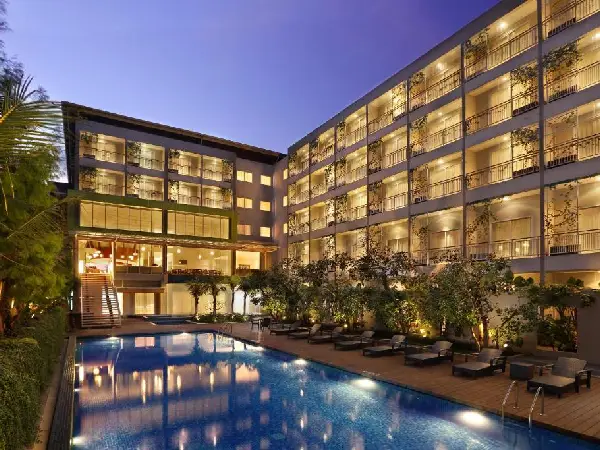 A comfortable and budget-friendly hotel located near Legian Beach in Kuta. The hotel offers cozy rooms, a swimming pool, restaurant and easy access to shopping areas, nightlife and beach attractions, making it suitable for honeymoon couples and leisure travelers visiting Bali.